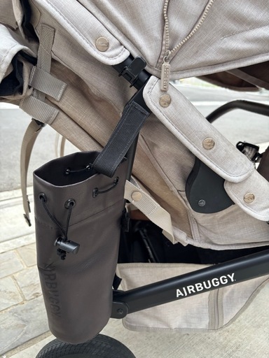 AirBuggyエアバギー  ココダブル　双子ベビーカー アースサンド 