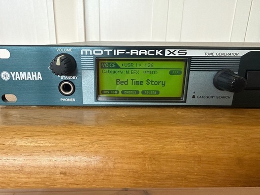 GO-1908】YAMAHA 音源モジュール MOTIF -RACK XS (フォニ) 尾道のMIDI