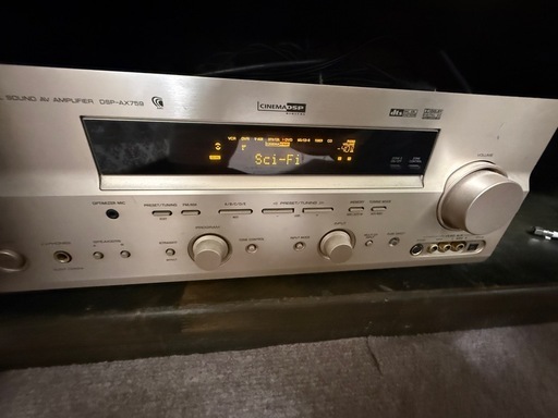 YAMAHA DSP-AX759 AVアンプ SW010 サブウーハースピーカー　　トールボーイスピーカー、センタースピーカー