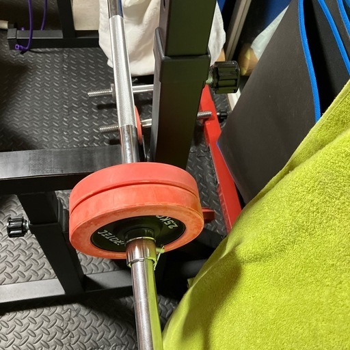 バーベルセットとバーベルスタンド