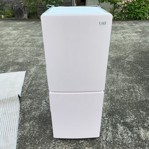 ★美品 動作良好★ハイアール Haier JR-NF148B 冷凍冷蔵庫 ピンク★2021年製★