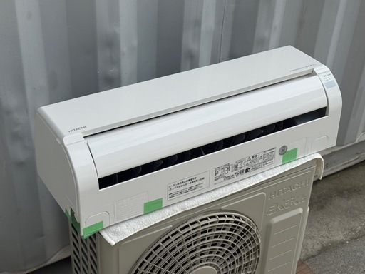 A730◇日立 エアコン◇主に6畳◇2024年製◇白くまくん◇RAS-DT22R-W 