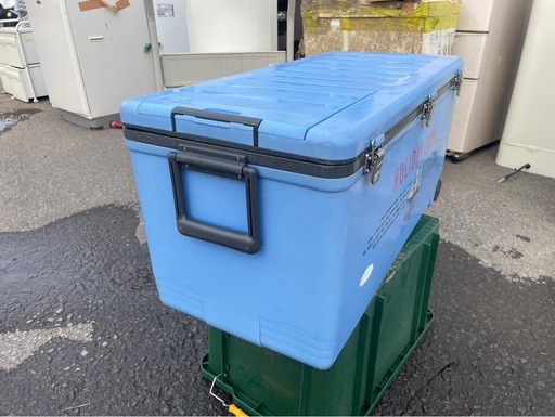伸和　HOLIDAY LAND　クーラーボックス　500　48L　キャリータイプ　釣り　キャンプ　BBQ　アウトドア　中古　③