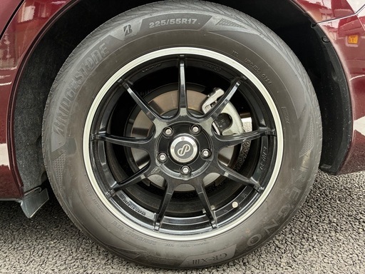 タイヤホイールセット 17インチ 225/55R17 レグノ REGNO ENKEI RSM9 BRIDGESTONE REGNO GR-XIII 225/55R17 タイヤ ENKEIスポーツホイール 