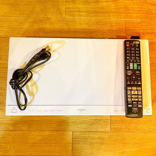 SHARP ブルーレイレコーダー　動作品