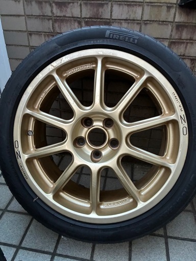 プロドライブ17インチホイール プロドライブ GC-06H 17インチ 8J +43 114.3 5穴 鍛造軽量 ゴールド 4 