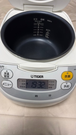 使用半年・2024年製】タイガー 炊飯器 説明書・コード付 (n) 新潟の 