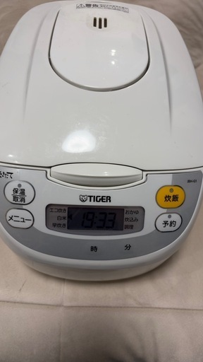 使用半年・2024年製】タイガー 炊飯器 説明書・コード付 (n) 新潟の 