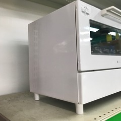 ジャングルジャングル貝塚店　オーブントースター　ニトリ　2022年製　白　ホワイト　縦開き　50／60Hz ヘルツフリー　フライ温め　切り餅　ダイヤル　キッチン家電　中古　貝塚市　二色浜の画像