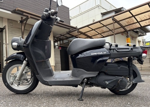 個人出品】 HONDA ベンリィBENLY 黒 50cc 実働千葉県柏市〜 (すず 