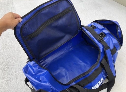 良品BARHAR ダッフルバック120L ロープレスキューなどに (みかん) 北 