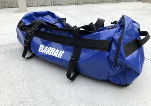良品BARHAR ダッフルバック120L ロープレスキューなどに (みかん) 北 