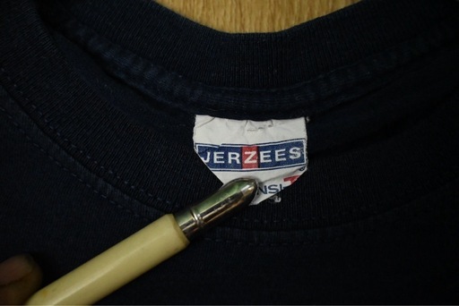 90s USA製 Snap-on スナップオン バックプリントTシャツ JERZEES ネイビー L相当