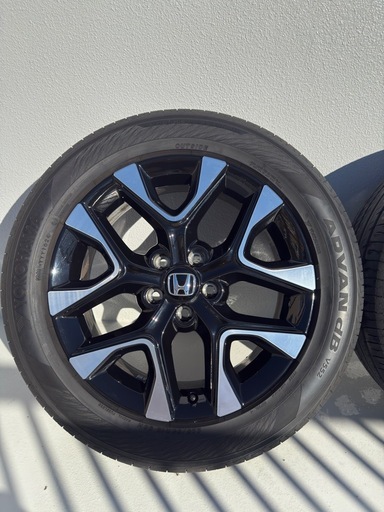 【美品】Z-RV純正ホイール18インチタイヤ4本セット
