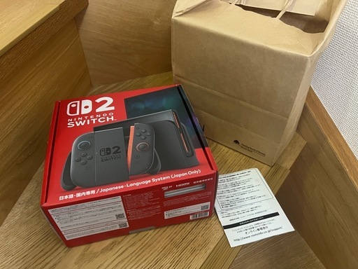 Nintendo Switch 2 新品未開封　 Switch2】 ダークオークション Nintendo Switch 2 Edition 新品未開封 