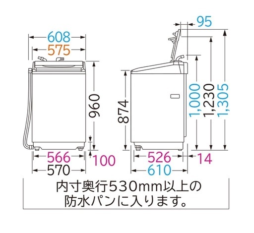 【保証期間内】価格交渉可能！日立 洗濯機 7kg　ビートウォッシュ BW-V80F 定価5年前購入 定価89000円　(動作問題なし)