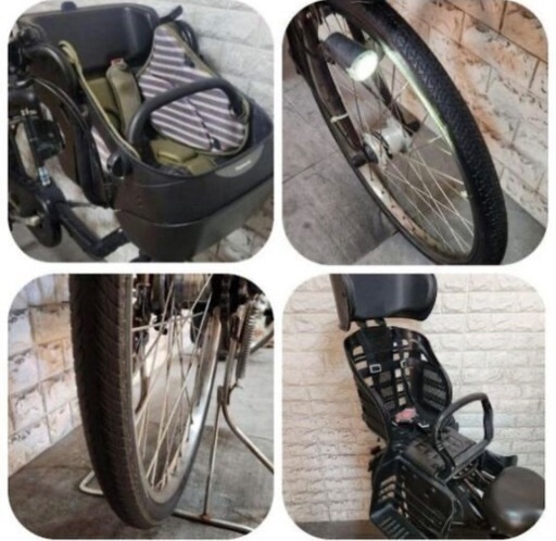 ??美品?室内保管?パナソニック 電動自転車 ギュット 子供乗せ ?新 