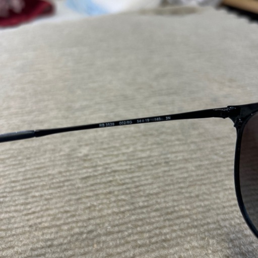 【美品】Ray-Ban RB3539 サングラス ブラック