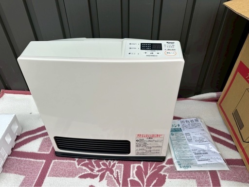美品　ガスファンヒーター　リンナイ