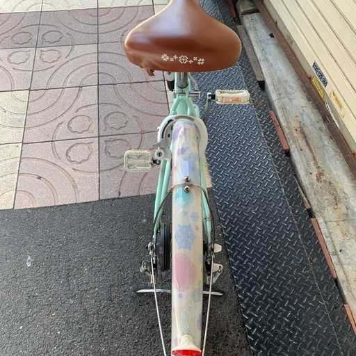 子供用自転車　ブリヂストン　リコリーナ　22インチ　ミストグリーン 
