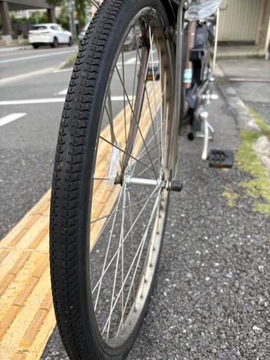083 中古Panasonic電動アシスト自転車　8.7Ah4点灯　大阪