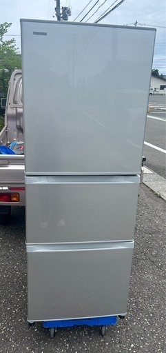 現状品渡し】 3ドアノンフロン冷凍冷蔵庫 TOSHIBA 東芝 2015年製 GR 