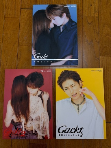 Gackt ガクト写真集雑誌パンフレットファンクラブ誌 (KYS) 秋田の写真