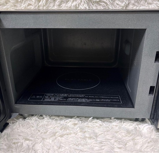 Panasonic NE-FL221-K 電子レンジ 2020年製 黒 メタル