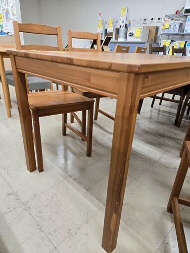 J9085【リユースのサカイ柏店】IKEAイケアダイニングテーブルセット 