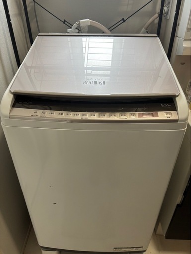 日立 洗濯乾燥機 10kg ビートウォッシュ BW-DV100E 2020年製