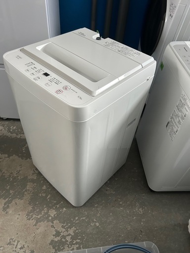 お買得☆美品☆ヤマダ☆2026年製☆5.5kg☆ホワイト色☆激安洗濯機☆ 洗濯機 中古 ヤマダ電機 YAMADA YWM-T55LW 2024年製 5.5kg ホワイト 