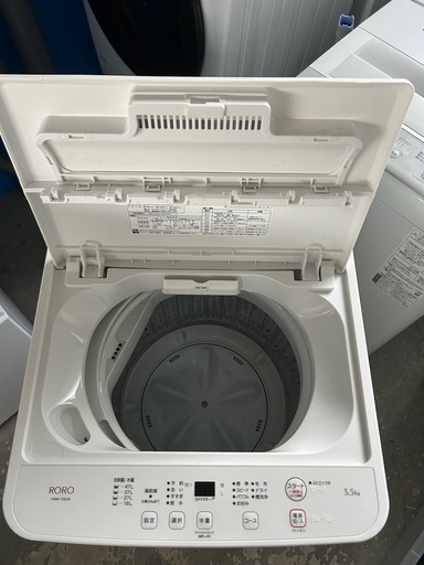 お買得☆美品☆ヤマダ☆2026年製☆5.5kg☆ホワイト色☆激安洗濯機☆