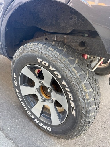 ジムニー　jb23 タイヤホイールセット
