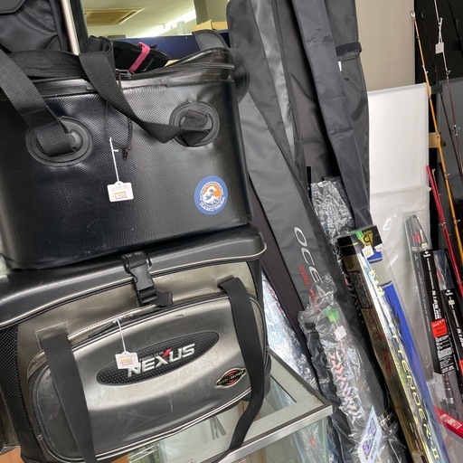 【エコポート葛城店】釣り道具が入荷しました‼️有名メーカーの釣竿やボックスなど多数入荷しました‼️一点物ですので早い者勝ちです‼️ D