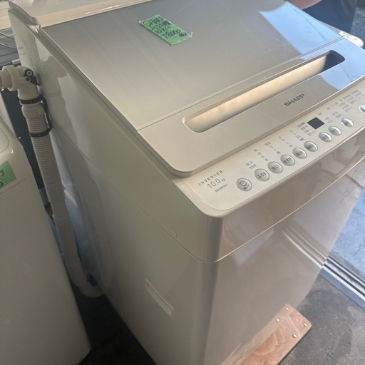 SHARP シャープ ES-SW10J 10kgインバーター洗濯機 穴なし槽 2025年製 大阪市内玄関配送料込み