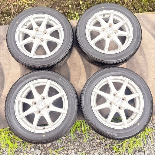 2025年製　155/65r14 アルミホイール　タイヤ　ブリジストン