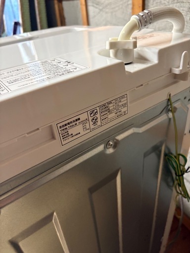 洗濯機　YWM-T55LW 中古品