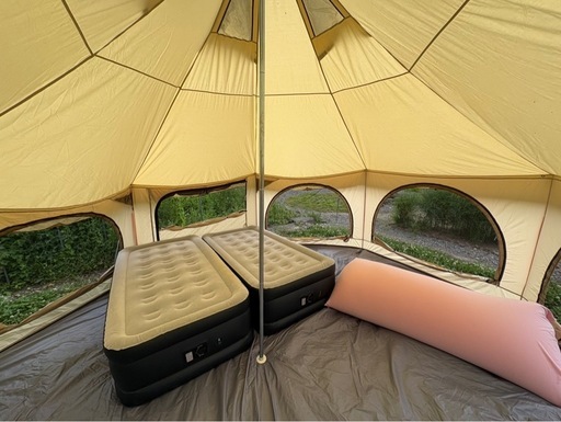 価格見直し　DODタケノコテント一式｜ファミリーキャンプセット｜旭川近郊無料配送

