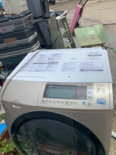 日立 ドラム式洗濯乾燥機 9kg 6kg ヒートポンプ式  風アイロン