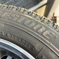 165/65R14 ブリヂストンBALMINUM K10 スタッドレスタイヤ (古河市から 