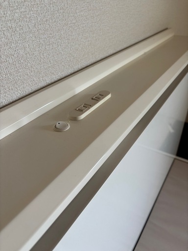 【受け渡し者決定しました】ダブルベッド ニトリ マットあり/マットなし