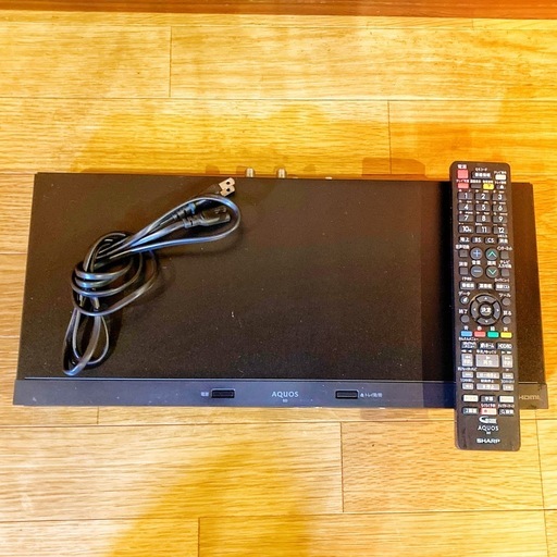 SHARP ブルーレイレコーダー　動作品