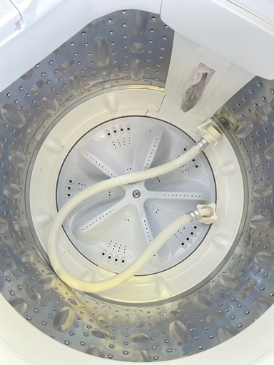 北九州市内配送無料　保証付き ES-GE5C-W 全自動洗濯機 ホワイト系 [洗濯5.5kg /上開き