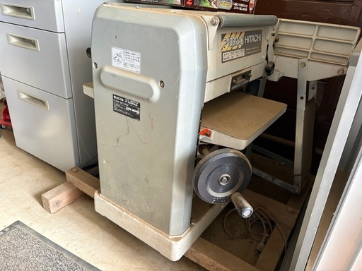 日立工機　小型自動カンナ盤100v