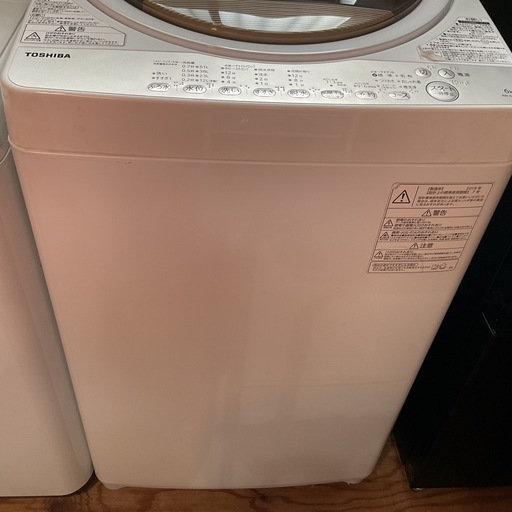 SALE?6キロ?TOSHIBA東芝2019年製AW-6G8(W)ホワイト洗濯機?
