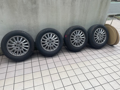 80系 195/65R15 トヨタ純正ホイールセット