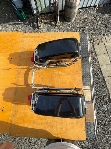 バイク用　　サイドバック　　昭栄