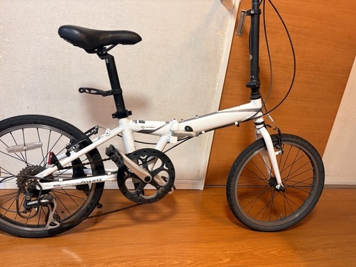 ALVLAYS 折りたたみ自転車 20インチ 8段変速 6061アルミフレーム Shimano Acera