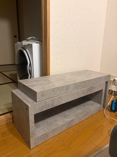 洗濯機、乾燥機、テレビ台、冷蔵庫