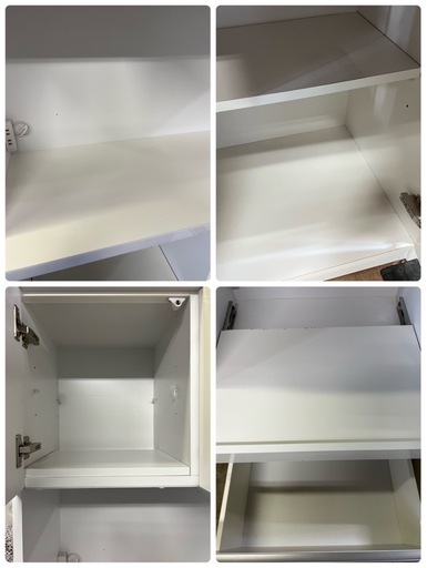【成約済み】カード決済可！【2ヶ月保証】土井インテリヤ工業 食器棚 W117 H185 D45